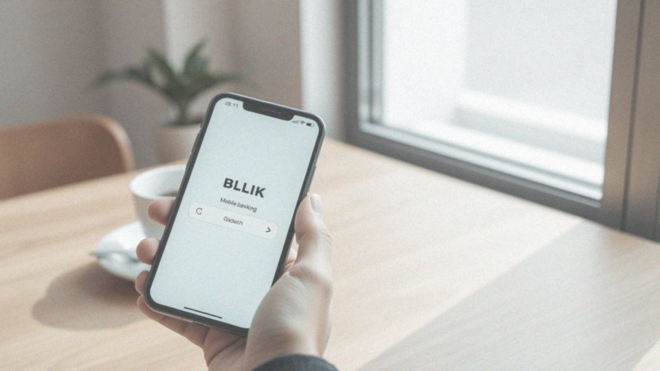 Jaką rolę odgrywa aplikacja bankowa w transakcjach BLIK?