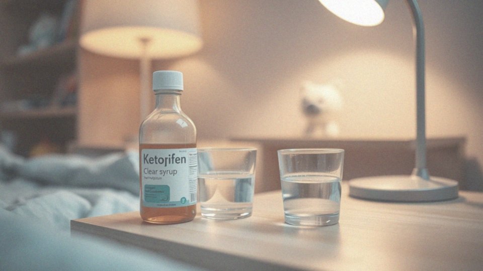 Jak działa ketotifen syrop?