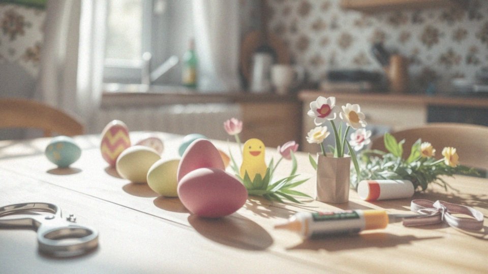 Dlaczego ozdoby wielkanocne z papieru są proste i tanie w wykonaniu?