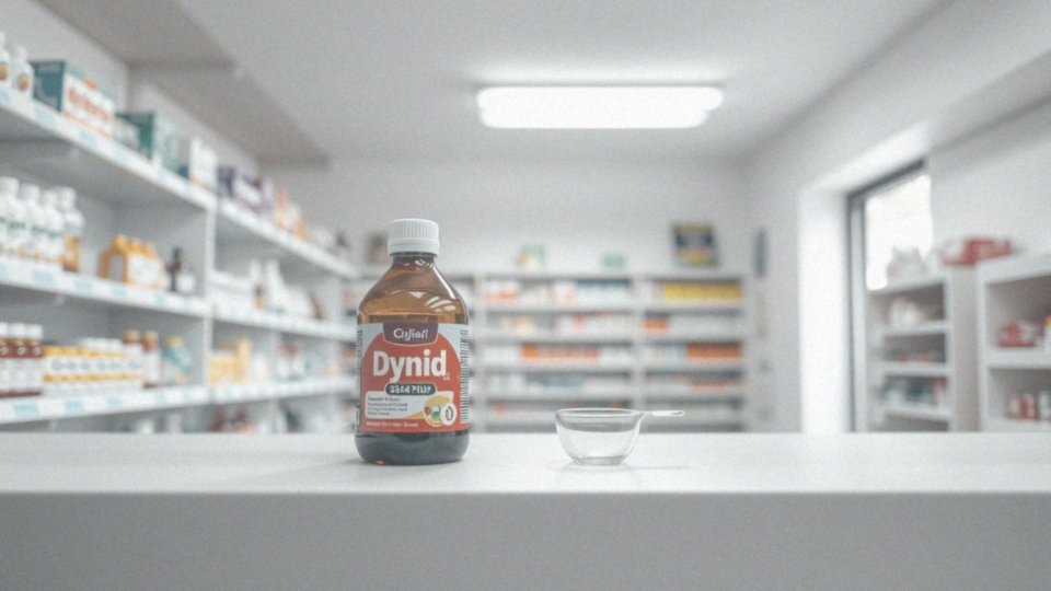 Jakie jest dawkowanie syropu Dynid dla dzieci?