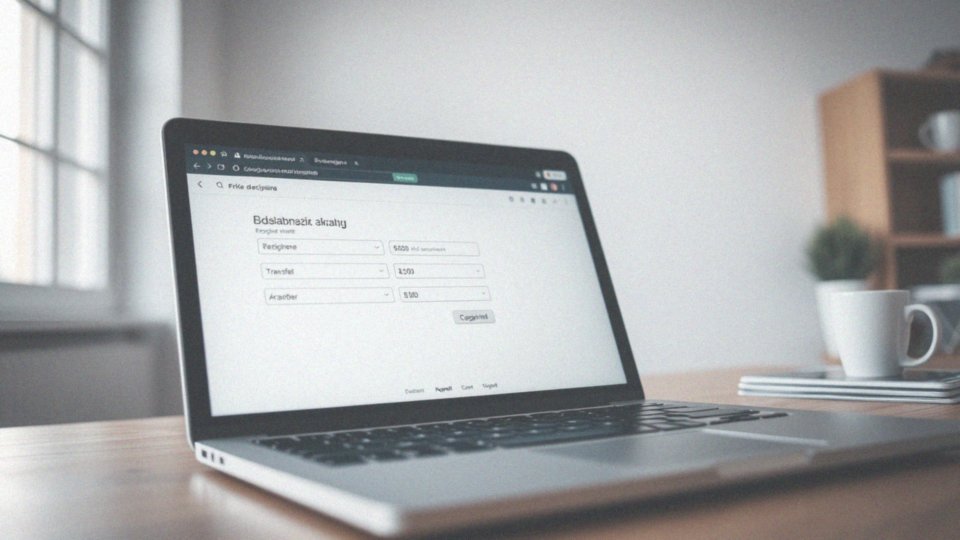 Jak wypełnić formularz przelewu online?