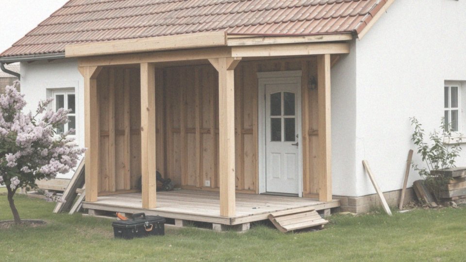 Jakie pozwolenia są potrzebne do budowy ganku z drewna?
