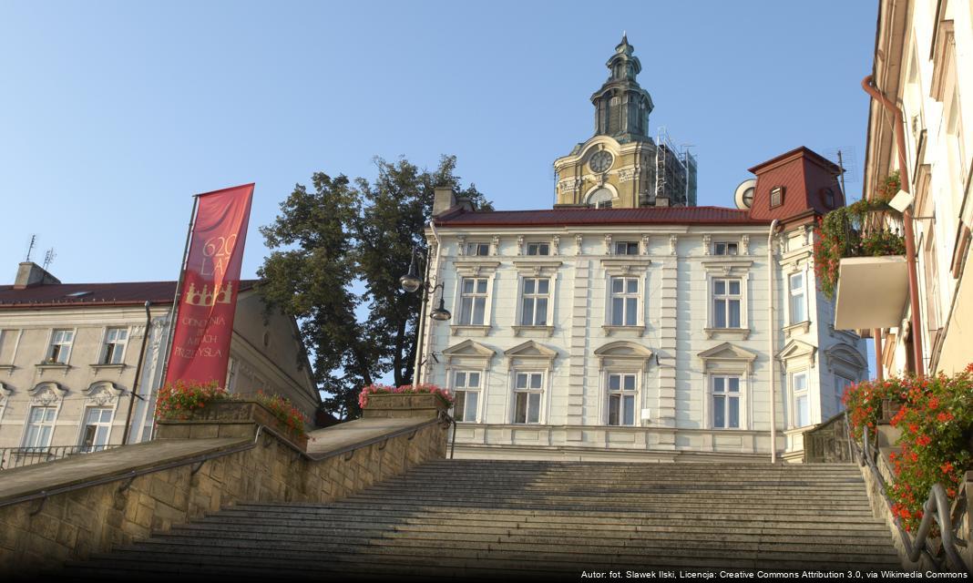 Złożenie kwiatów na grobach bohaterów niepodległości w Przemyślu